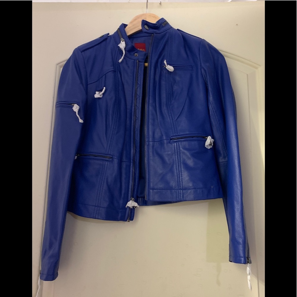 Brand new gili size 2 leather like jacket